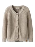 Product image thumbnail - ORGANIC COTTON KNITTED CARDIGAN, Oxford Tan | 6