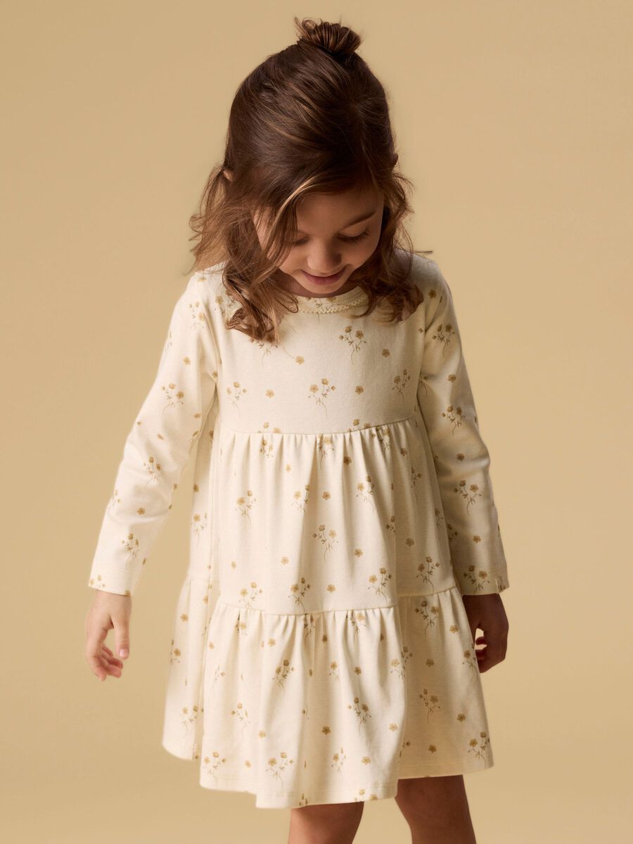 Product carousel image - LONG SLEEVED DRESS, Coconut Milk | 2