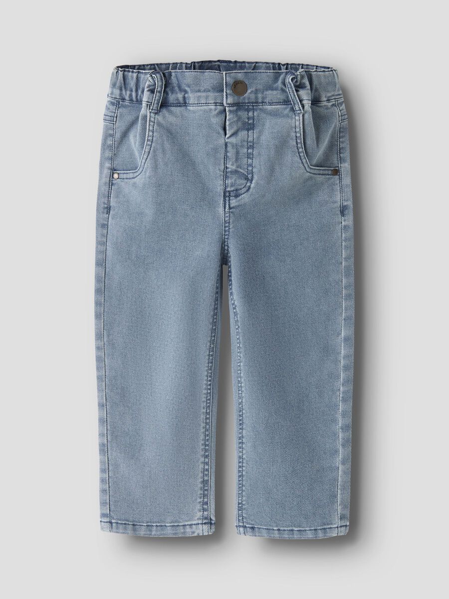 Product carousel image 1 BAGGY FIT JEANS, Medium Blue Denim