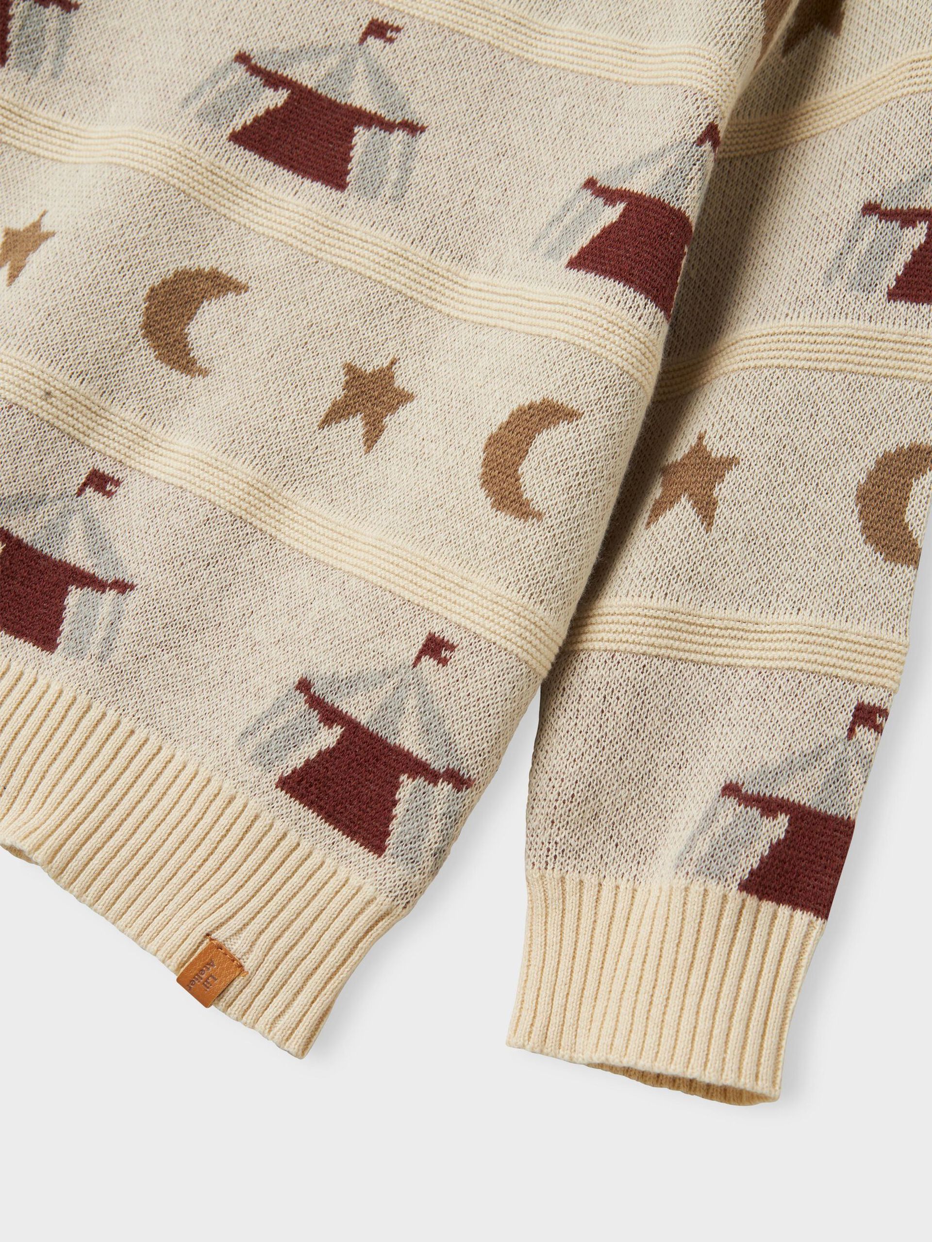 Carousel image - LONG SLEEVED KNITTED PULLOVER, Turtledove | 5