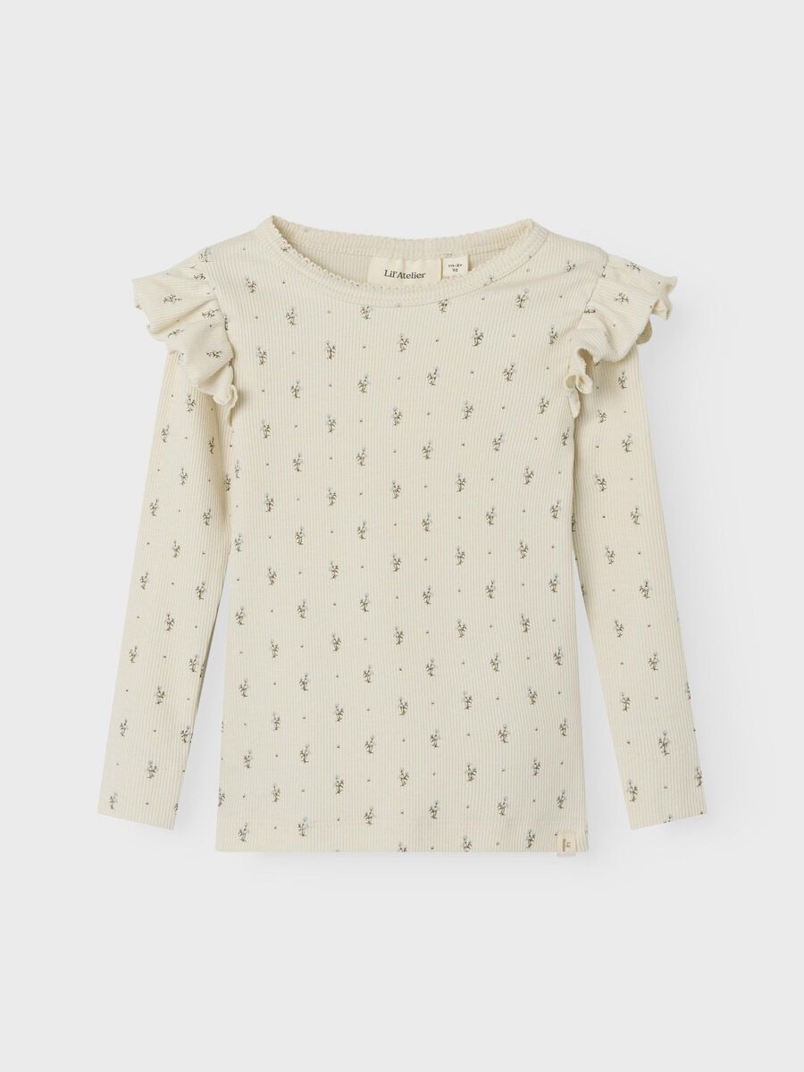 name it SLIM FIT -MALLISET PITKÄHIHAINEN TOPPI, Turtledove, highres - 13233788_Turtledove_1176257_003.jpg