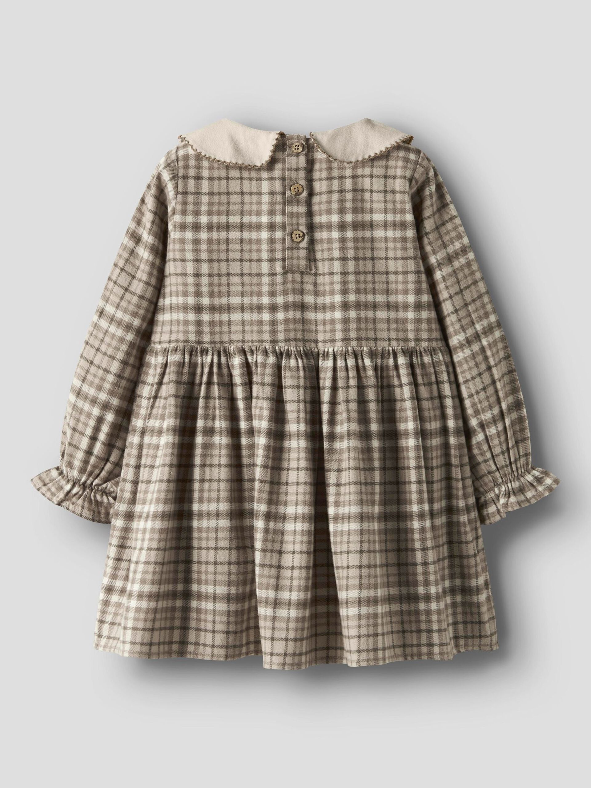 Carousel image - ORGANIC COTTON DRESS, Sepia Tint | 2