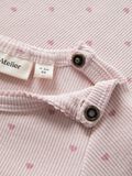 Product image thumbnail - PRINTED ROMPER, Hushed Violet | 3