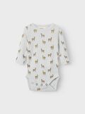Product image thumbnail - MERINO WOOL ROMPER, Gray Dawn | 1