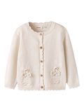 Product image thumbnail - COUPE CLASSIQUE CARDIGAN EN MAILLE, Coconut Milk | 5
