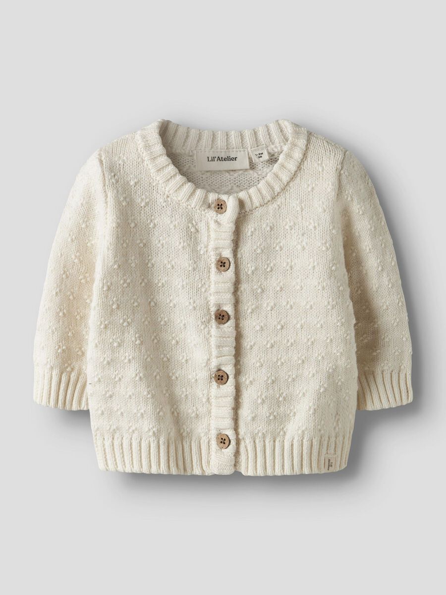 Product carousel image - REGULAR FIT STRICKJACKE, Turtledove | 1