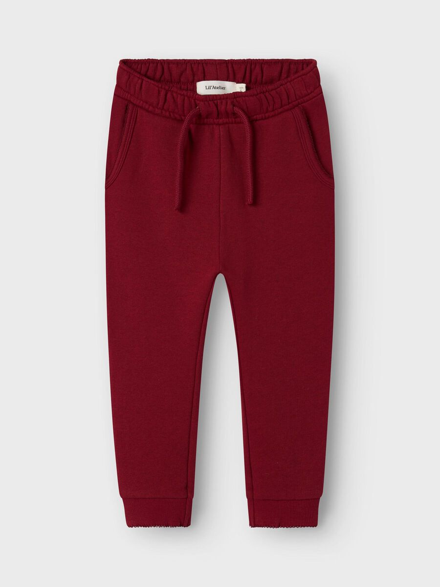 name it REGULAR FIT SWEAT PANTS, Red Dahlia, highres - 13245214_RedDahlia_003.jpg