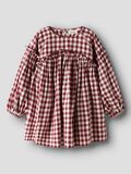 Product image thumbnail - BAWEŁNA ORGANICZNA SUKIENKA, Red Dahlia | 1