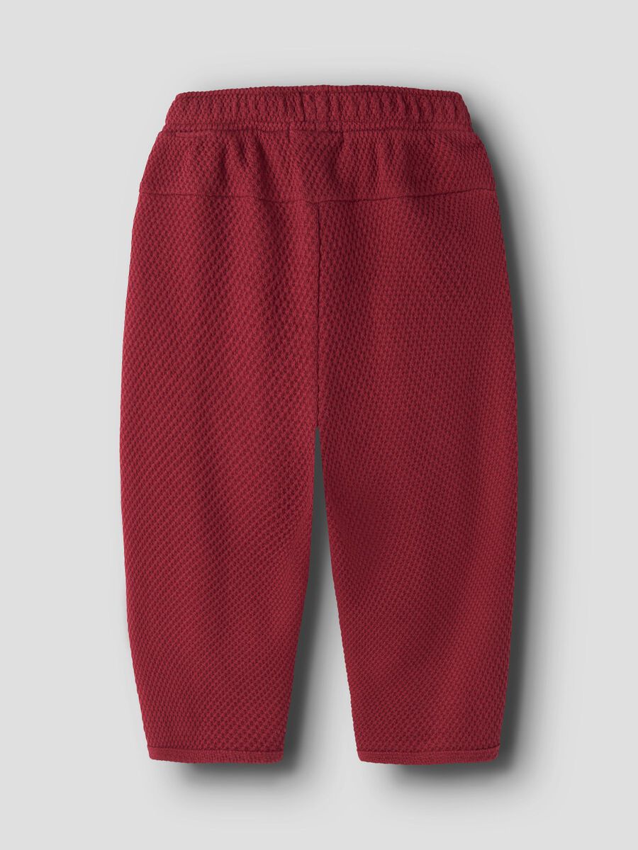Product carousel image 2 ORGANIC COTTON SWEATPANTS, Biking Red