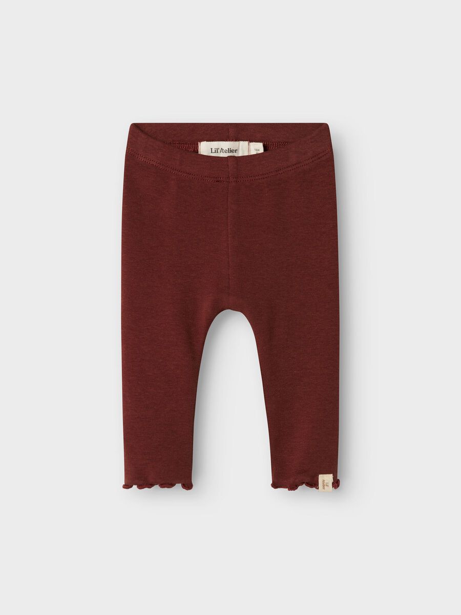 Product carousel image - JERSEY LEGGINGS, Hot Chocolate | 1