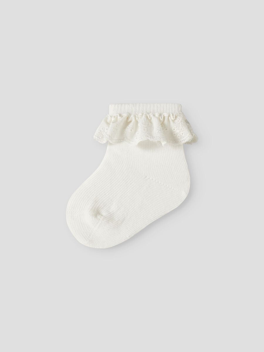 Product carousel image - EN MAILLE CHAUSSETTES, Coconut Milk | 1