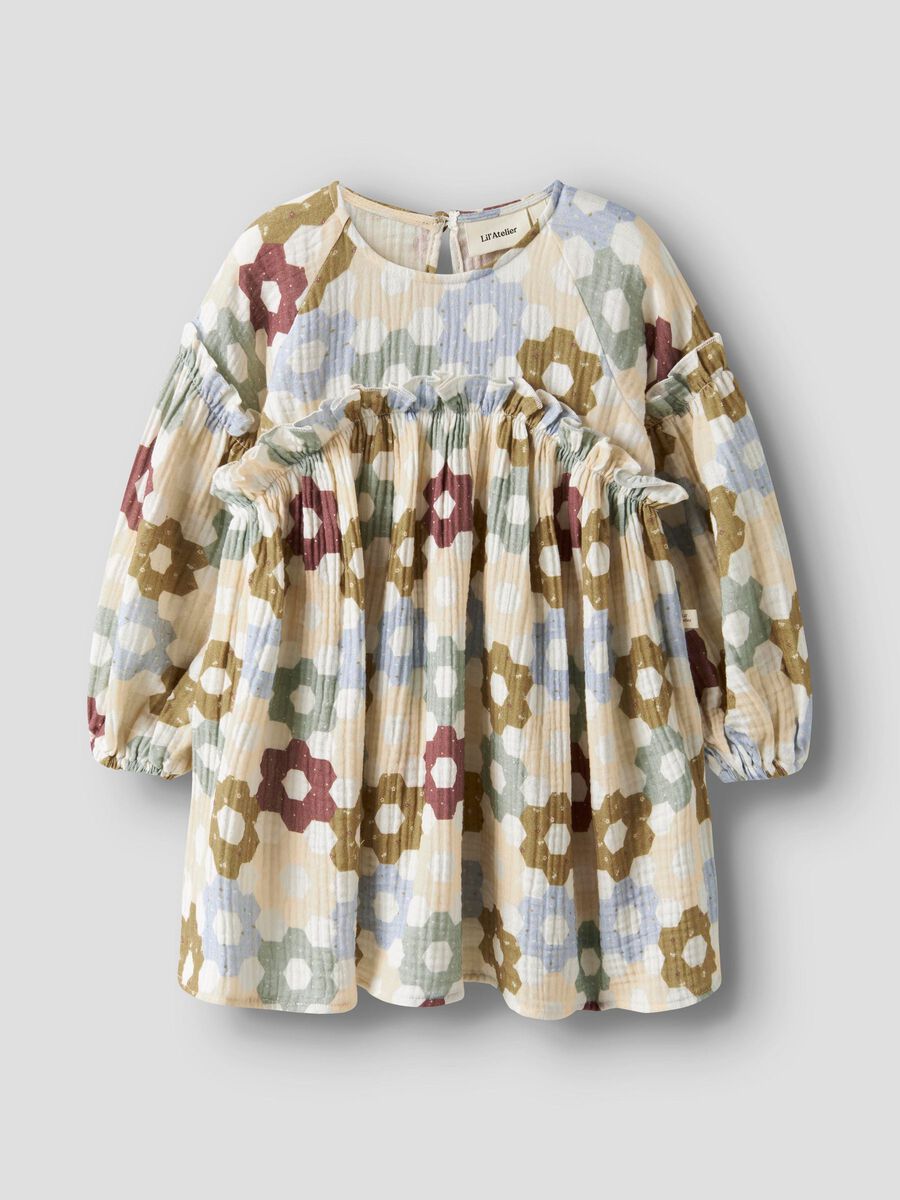 Product carousel image - BIO-BAUMWOLL KLEID, Coconut Milk | 2