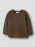 Product image thumbnail 1 REGULAR FIT KNITTED PULLOVER, Teak