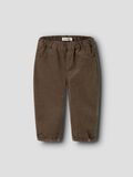 thumbnail Corduroy trousers, colour: teak, brown, front