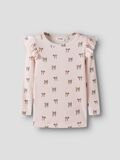 Product image thumbnail 1 SLIM FIT TOP MED LANGE &AElig;RMER, Silver Peony