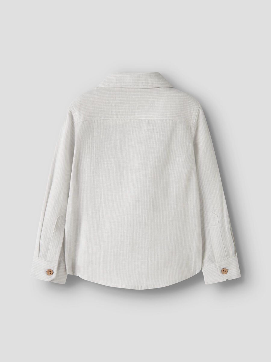 Product carousel image - LONG SLEEVED SHIRT, Gray Dawn | 2