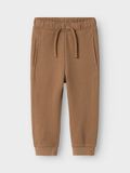 Product image thumbnail - LØS PASSFORM SWEATBUKSER, Sepia Tint | 1