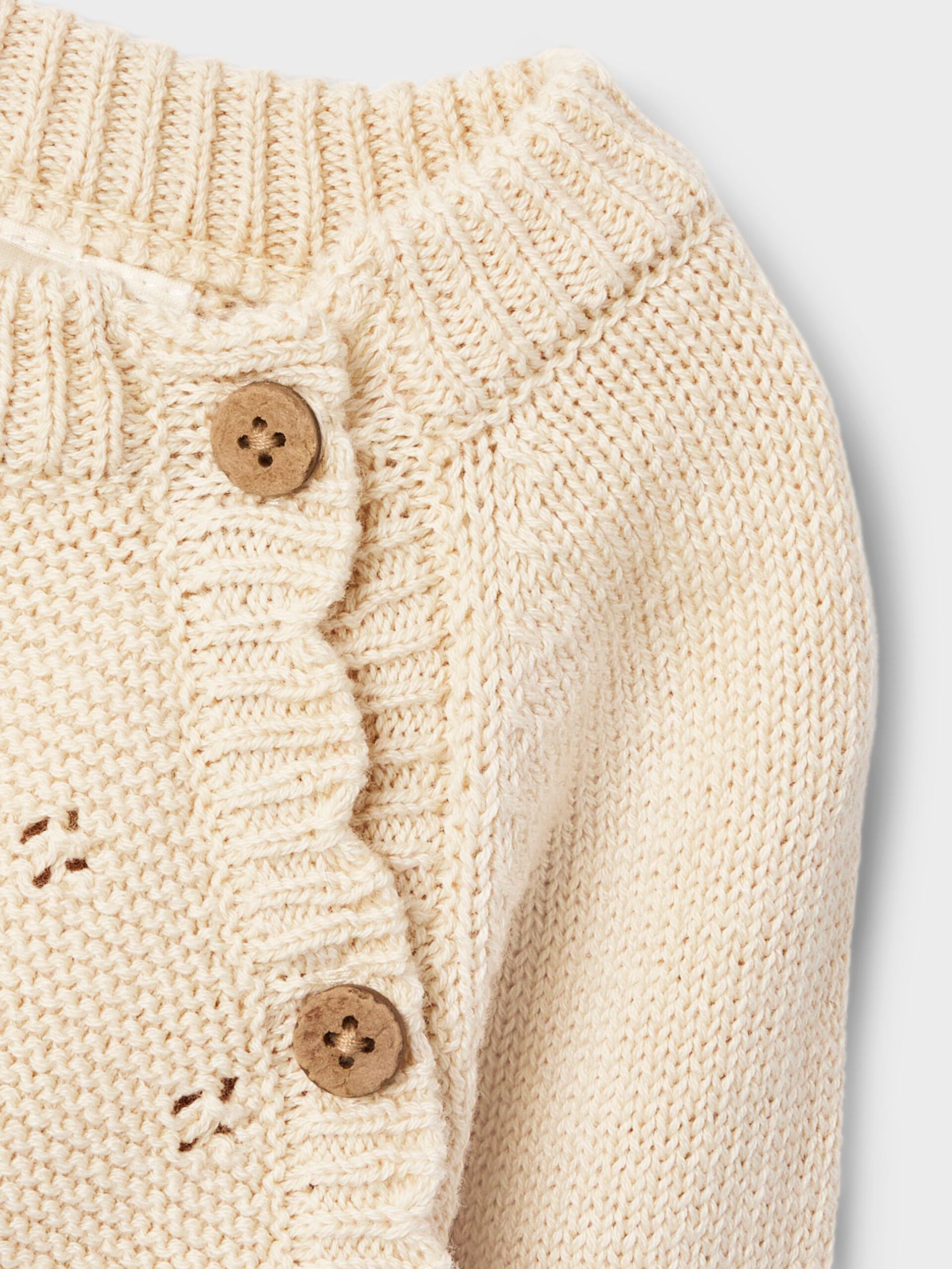 Carousel image - WICKEL STRICKJACKE, Turtledove | 5