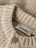 thumbnail Strick strickjacke, colour: white pepper, graue, gesamtansicht der vorderseite
