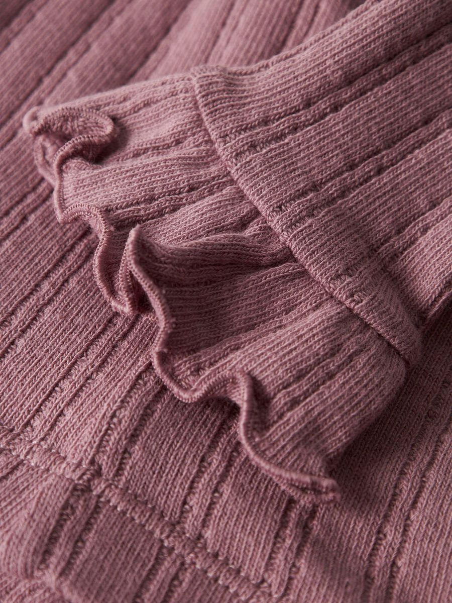 Product carousel image - ORGANIC COTTON LEGGINGS, Nostalgia Rose | 3