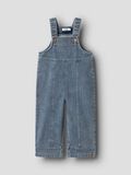 Product image thumbnail - LOOSE FIT DENIM OVERALLS, Medium Blue Denim | 1