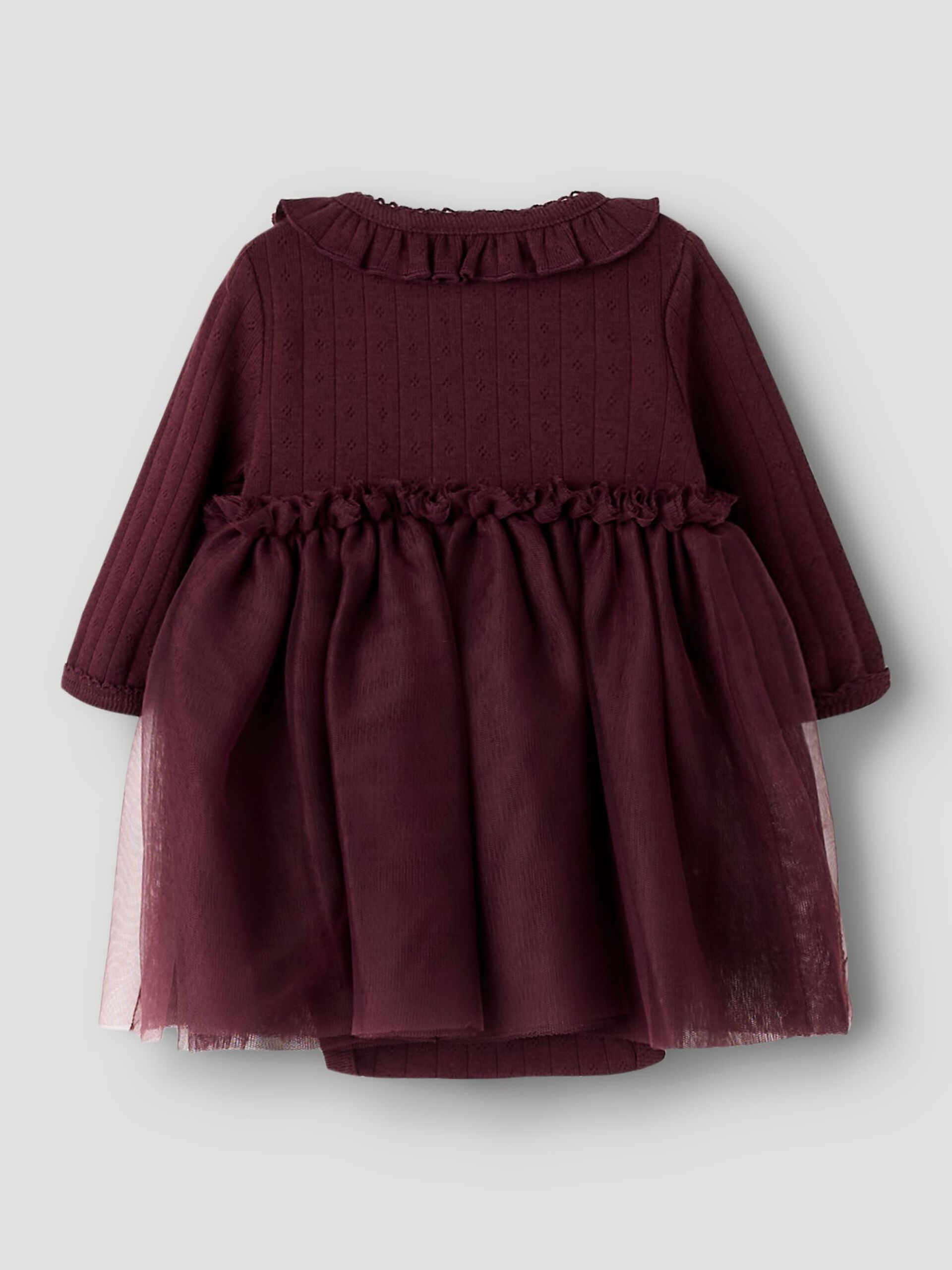Carousel image - TULLE ROMPER DRESS, Catawba Grape | 2