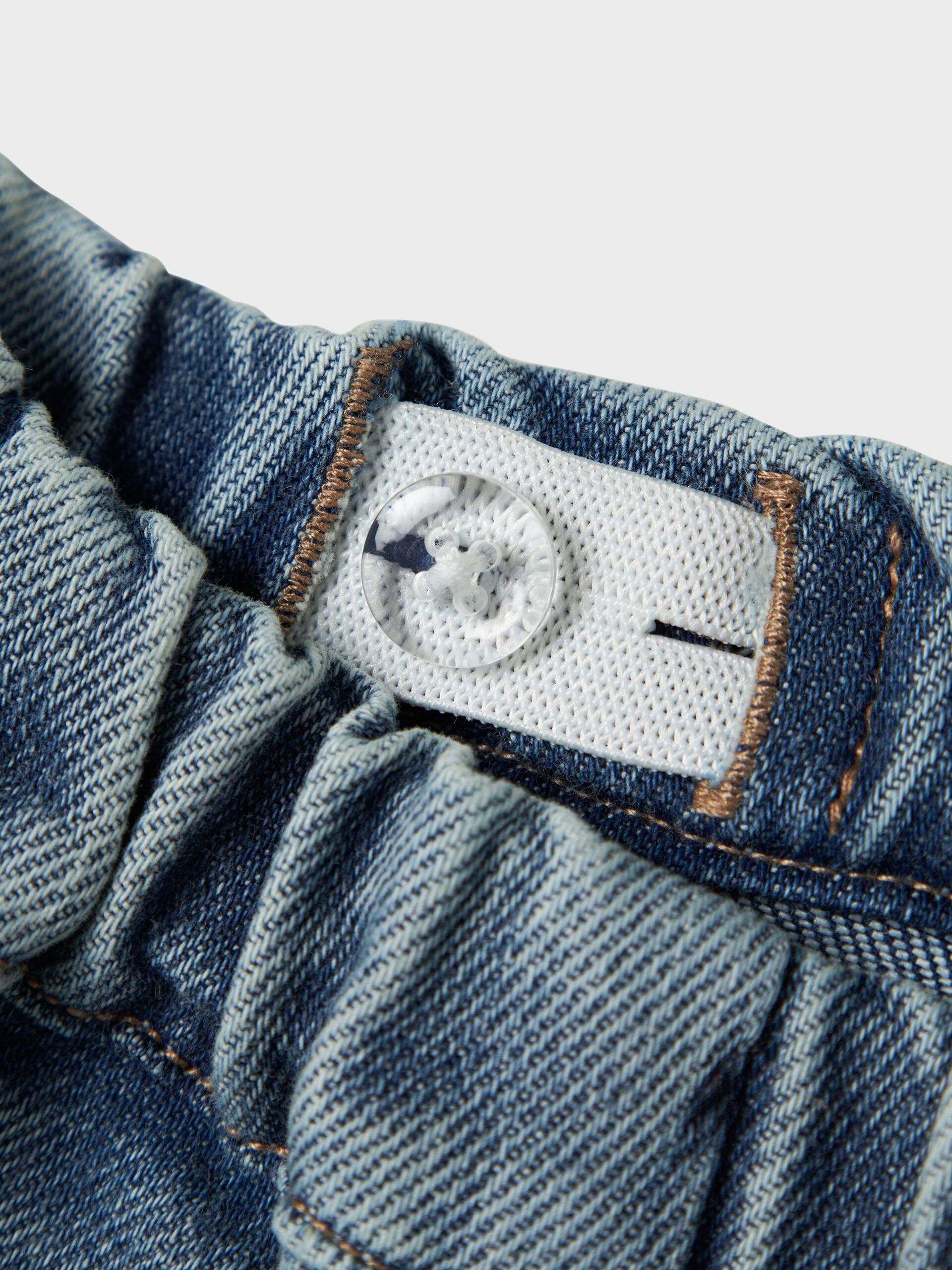 Carousel image - BAGGY PASSFORM JEANS, Medium Blue Denim | 3