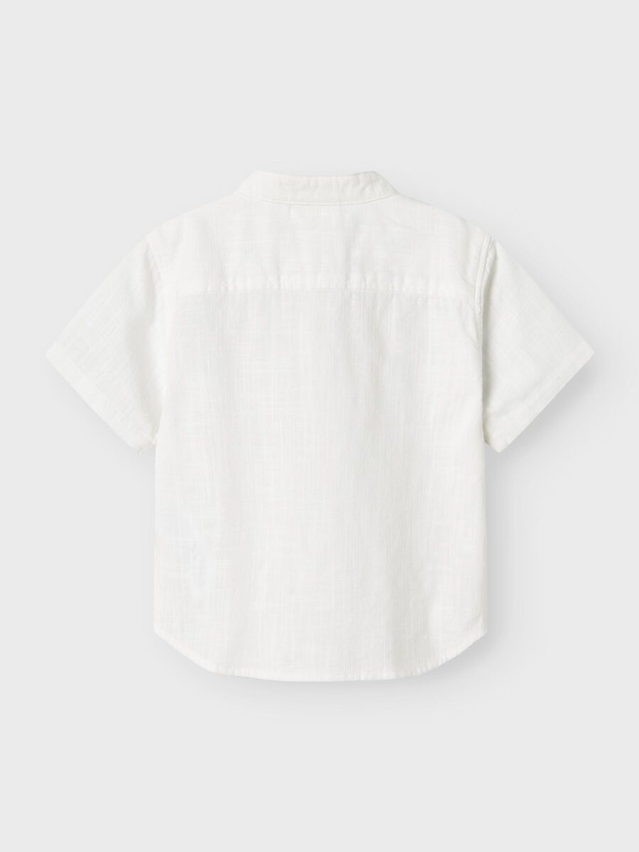 name it ORGANIC COTTON SHIRT, Coconut Milk, highres - 13243715_CoconutMilk_002.jpg