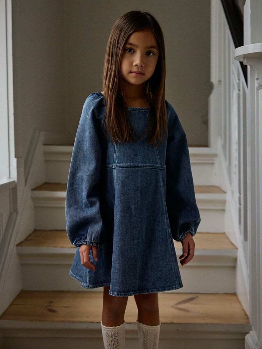 Product carousel image 1 LOOSE FIT DENIM DRESS, Dark Blue Denim