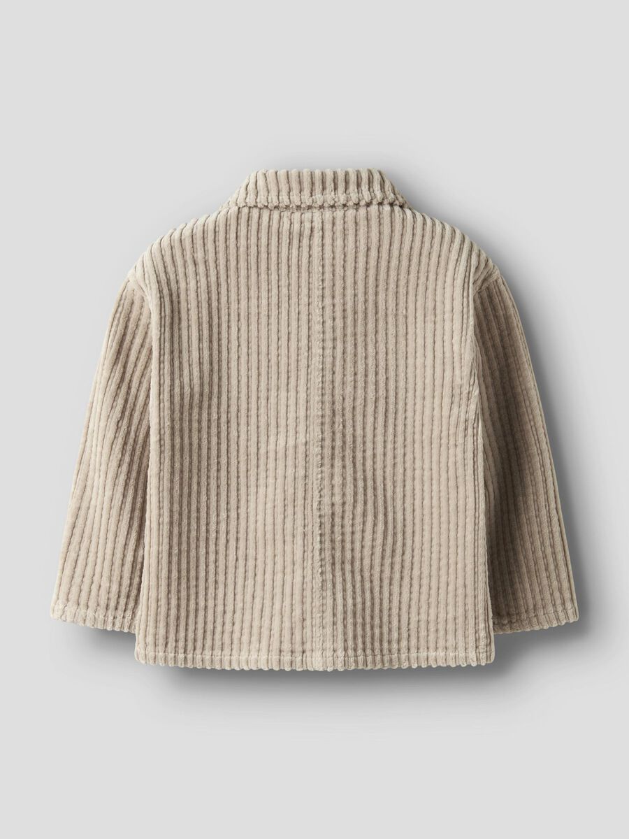 Product carousel image - CORDUROY OVERSHIRT, Oxford Tan | 2