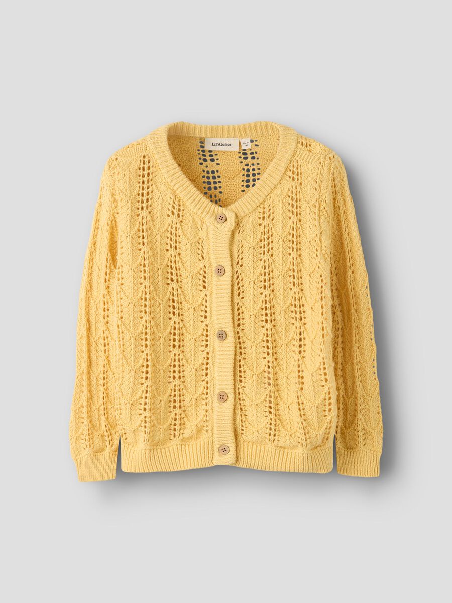Product carousel image - COUPE AMPLE CARDIGAN, Sahara Sun | 1