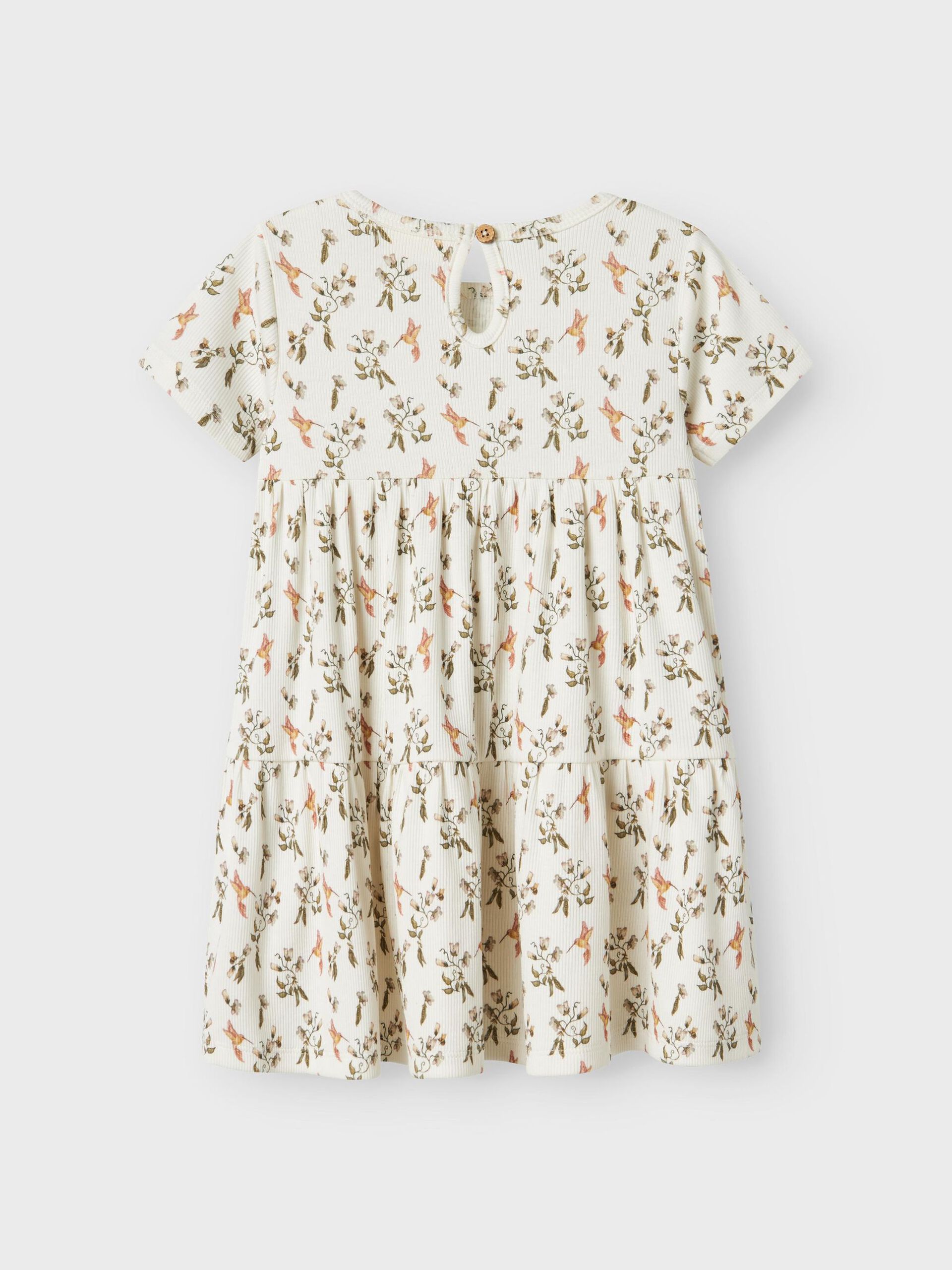 Carousel image - KORTÆRMET KJOLE, Coconut Milk | 2