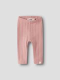 Product image thumbnail - ORGANIC COTTON LEGGINGS, Misty Rose | 1