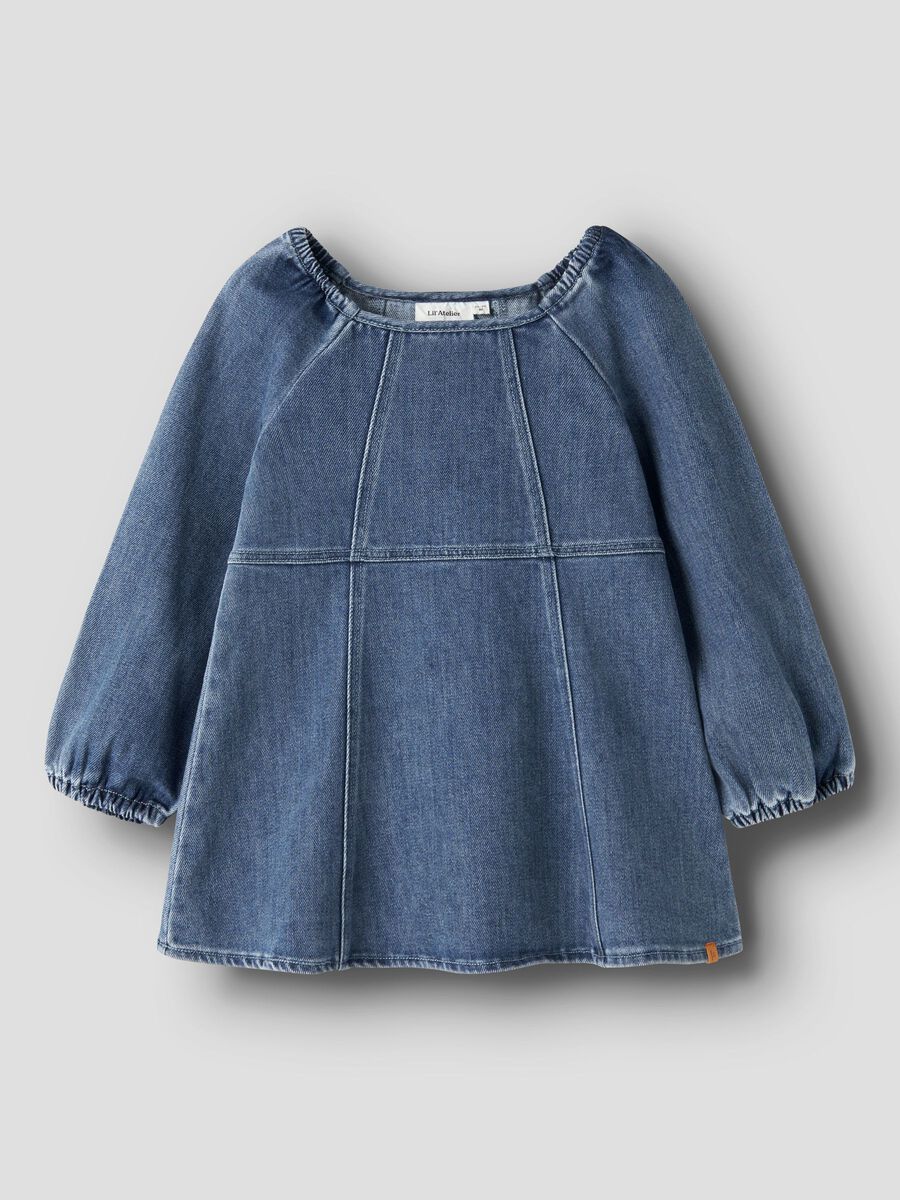 Product carousel image 2 LOOSE FIT DENIM DRESS, Dark Blue Denim