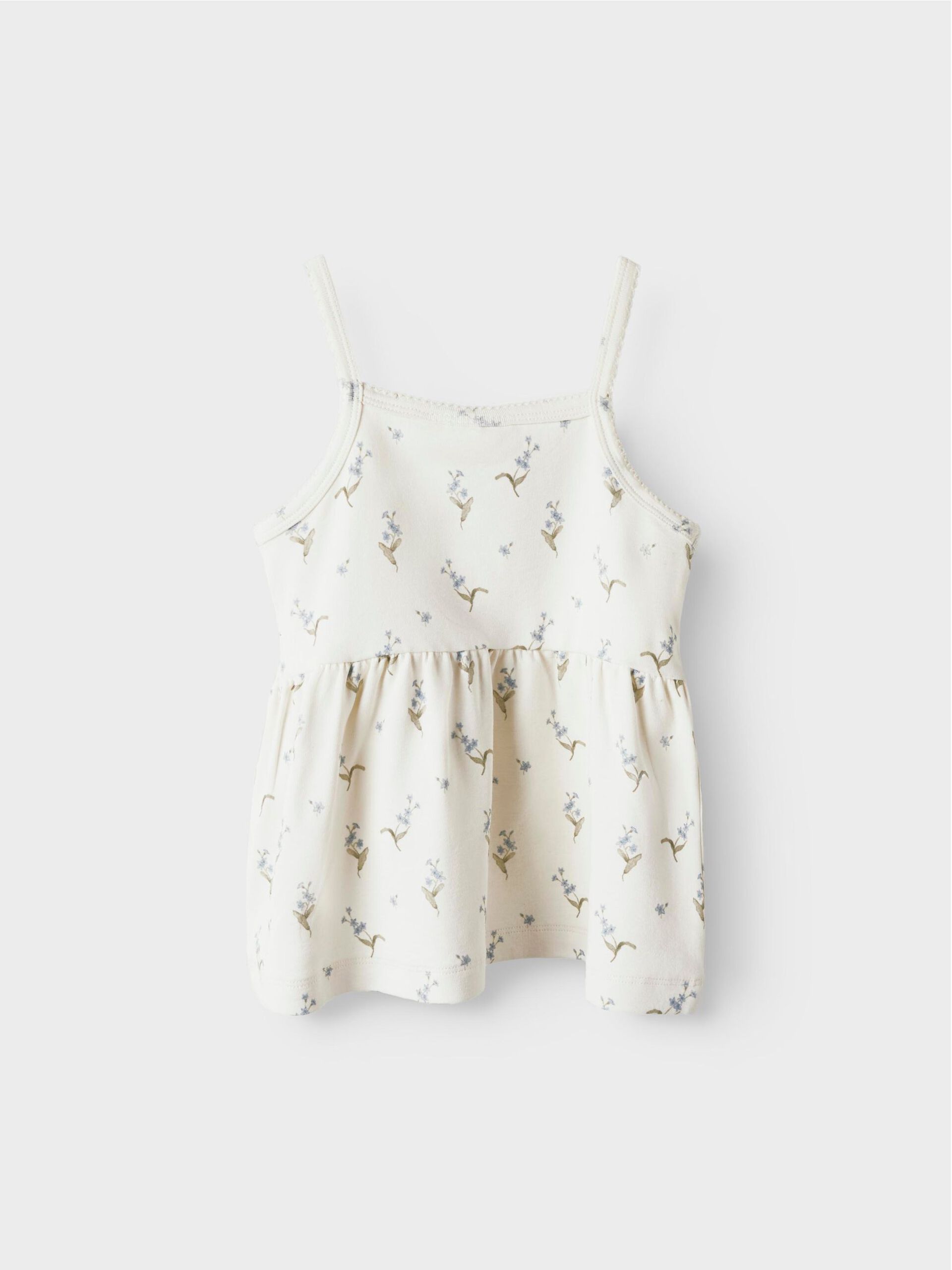 Carousel image - VIERKANTE HALS TOP MET BANDJES, Coconut Milk | 2