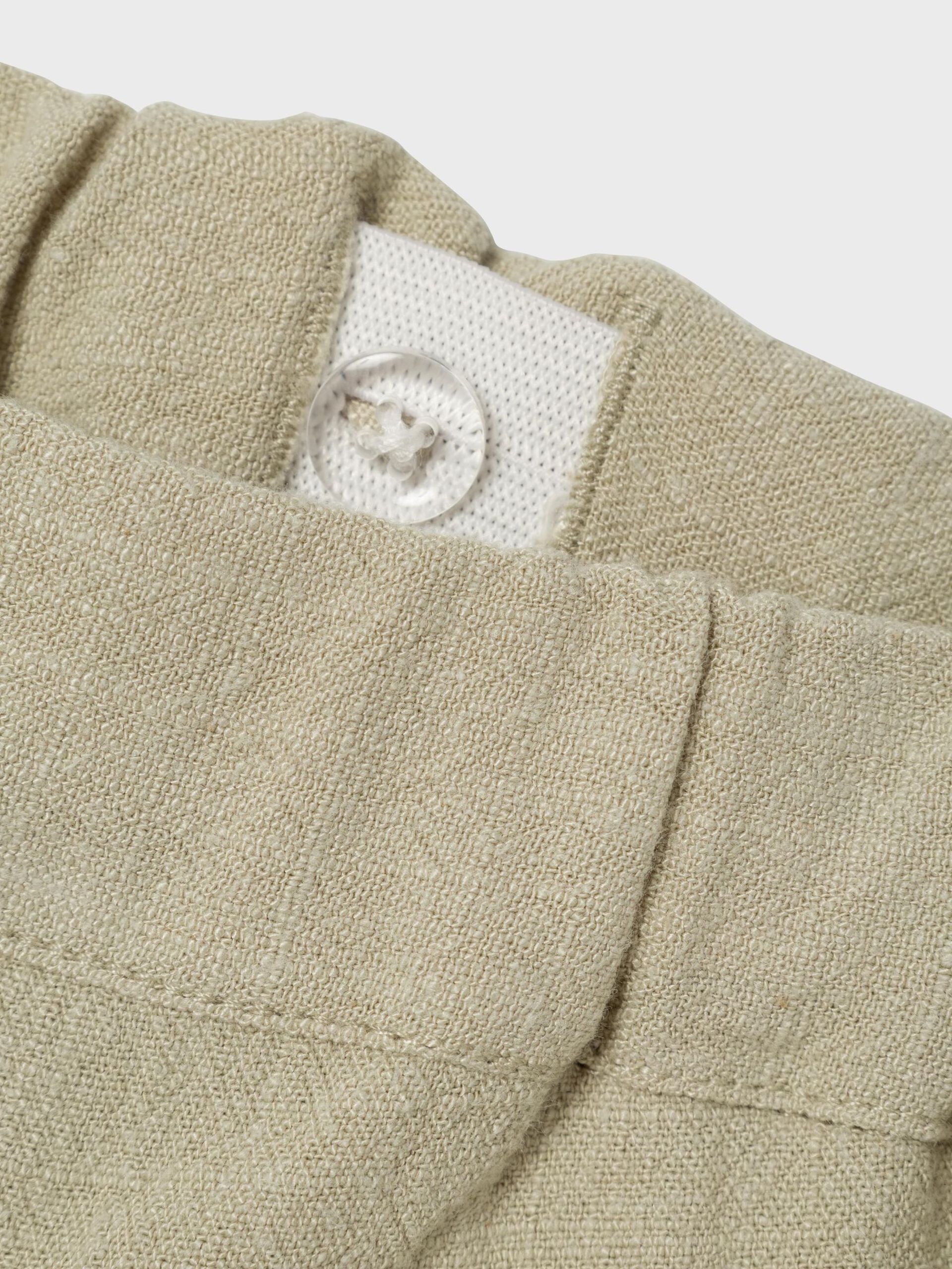 Carousel image - LOOSE FIT SHORTS, Moss Gray | 5
