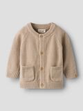 Product image thumbnail - KNITTED CARDIGAN, Oxford Tan | 1