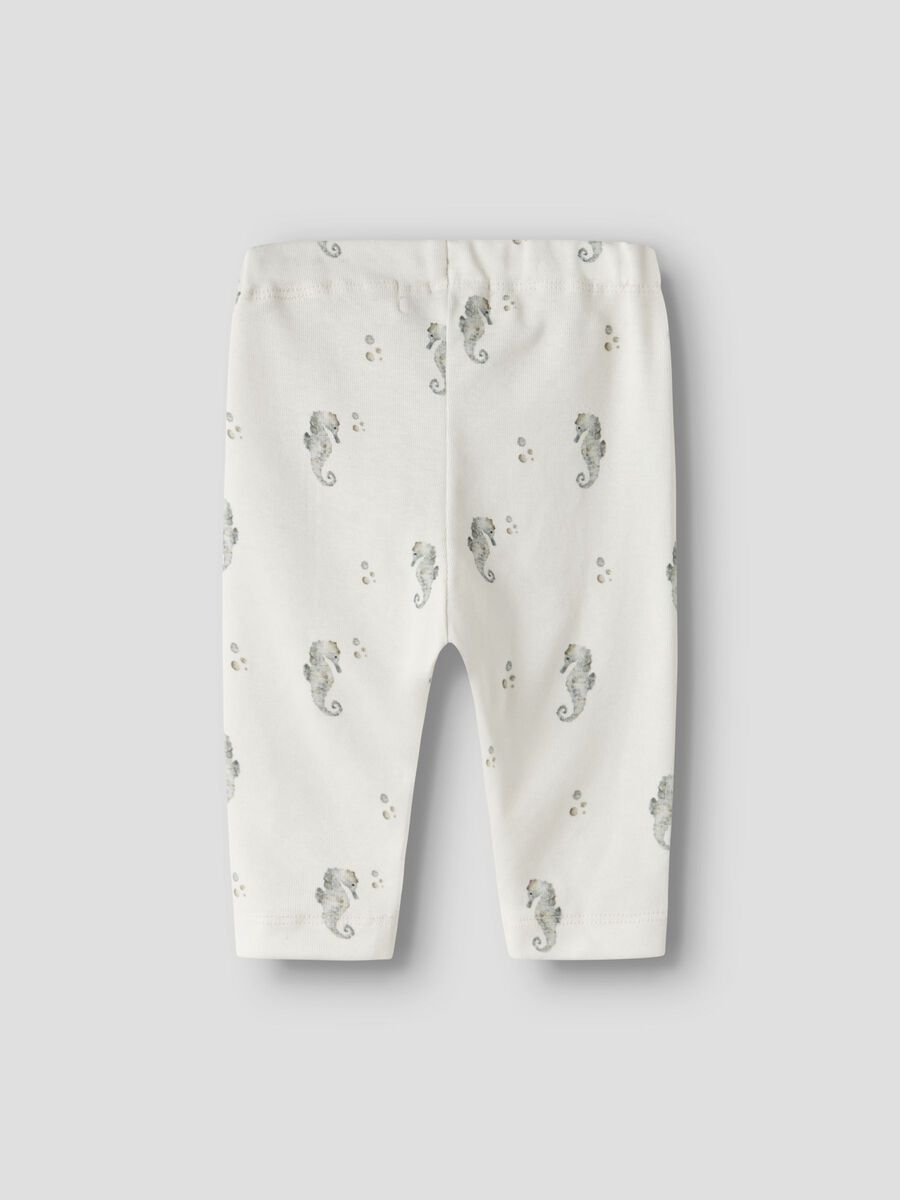 Product carousel image - LOOSE FIT TROUSERS, Coconut Milk | 2