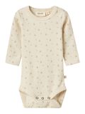Product image thumbnail - PRINTED ROMPER, Turtledove | 6