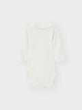 Product image thumbnail - LONG SLEEVED ROMPER, Coconut Milk | 3