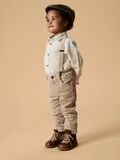 Product image thumbnail - REGULAR FIT TROUSERS, Oxford Tan | 2