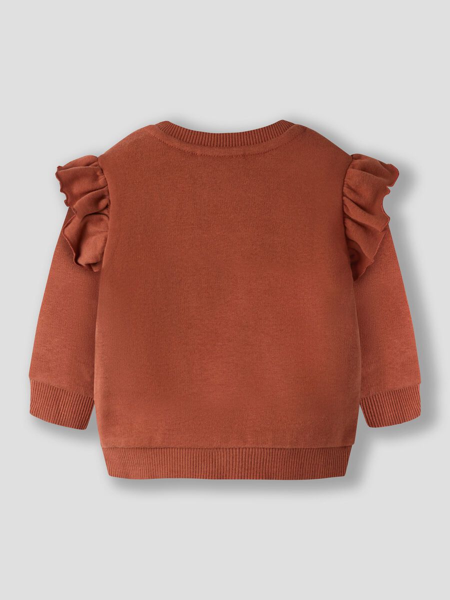 Product carousel image - REGULAR FIT SWEATSHIRT, Maple Syrup | 2
