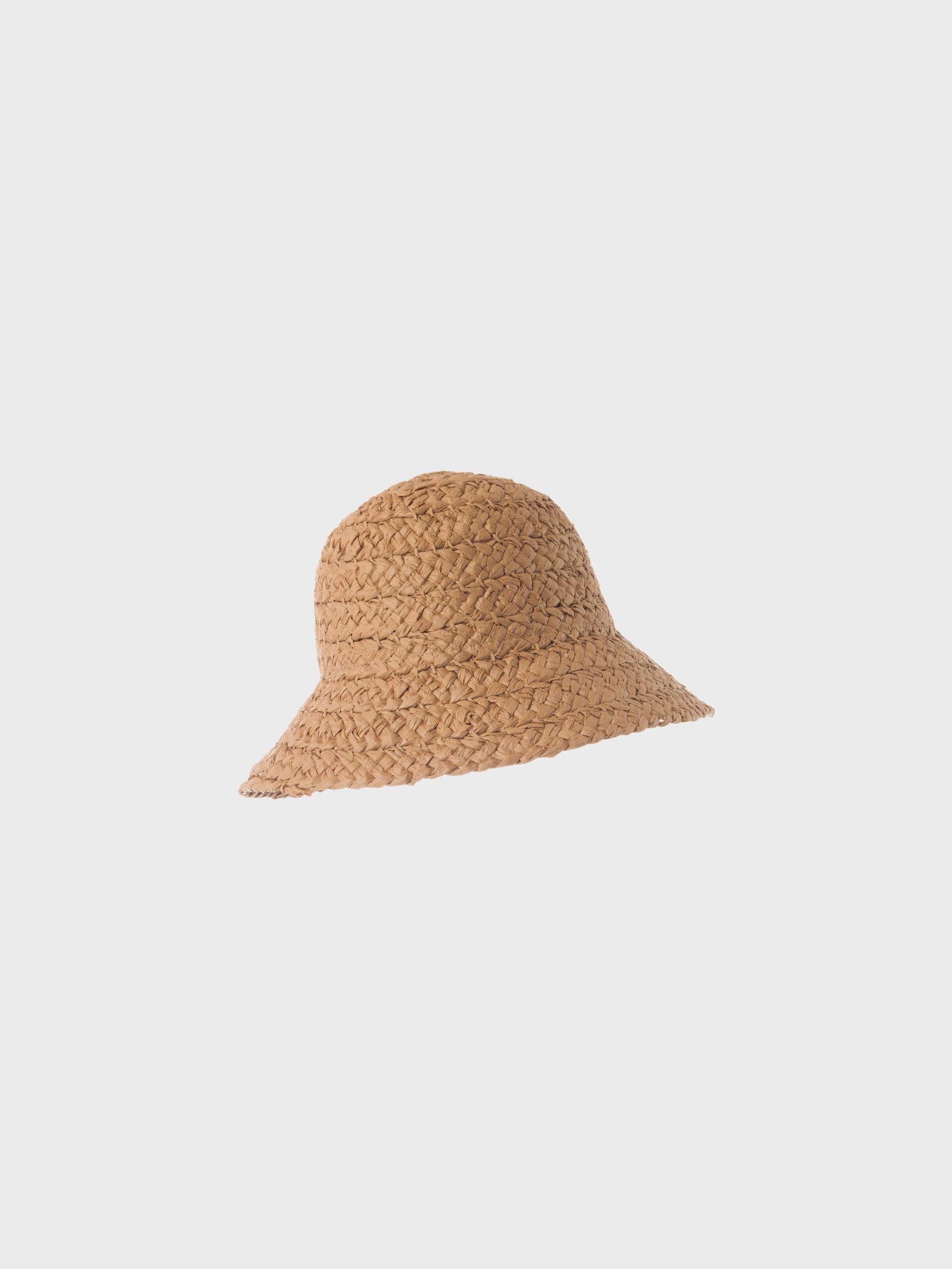 Carousel image - BUCKET STRAW HAT, Tigers Eye | 5