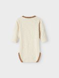 Product image thumbnail - LANGE MOUWEN ROMPER, Turtledove | 2