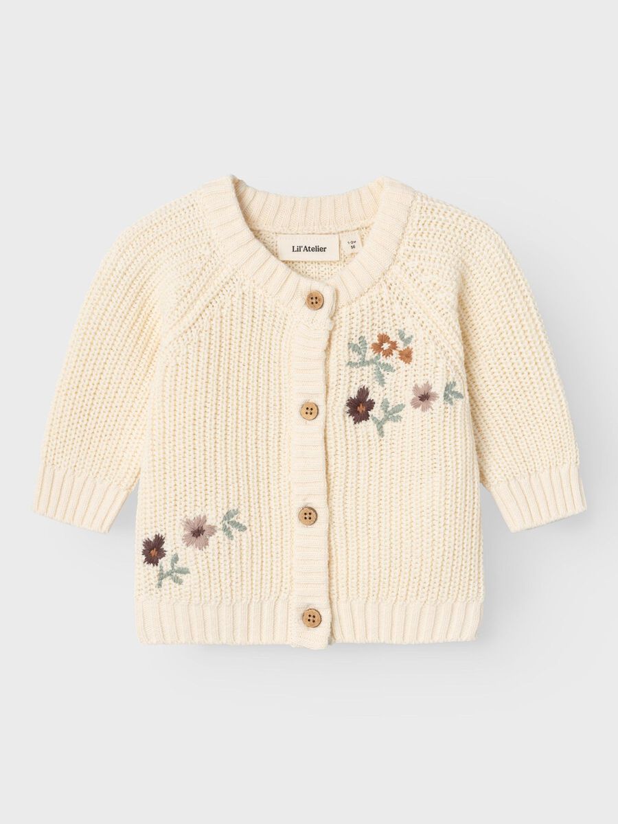 name it LONG SLEEVED KNITTED CARDIGAN, Birch, highres - 13233548_Birch_003.jpg