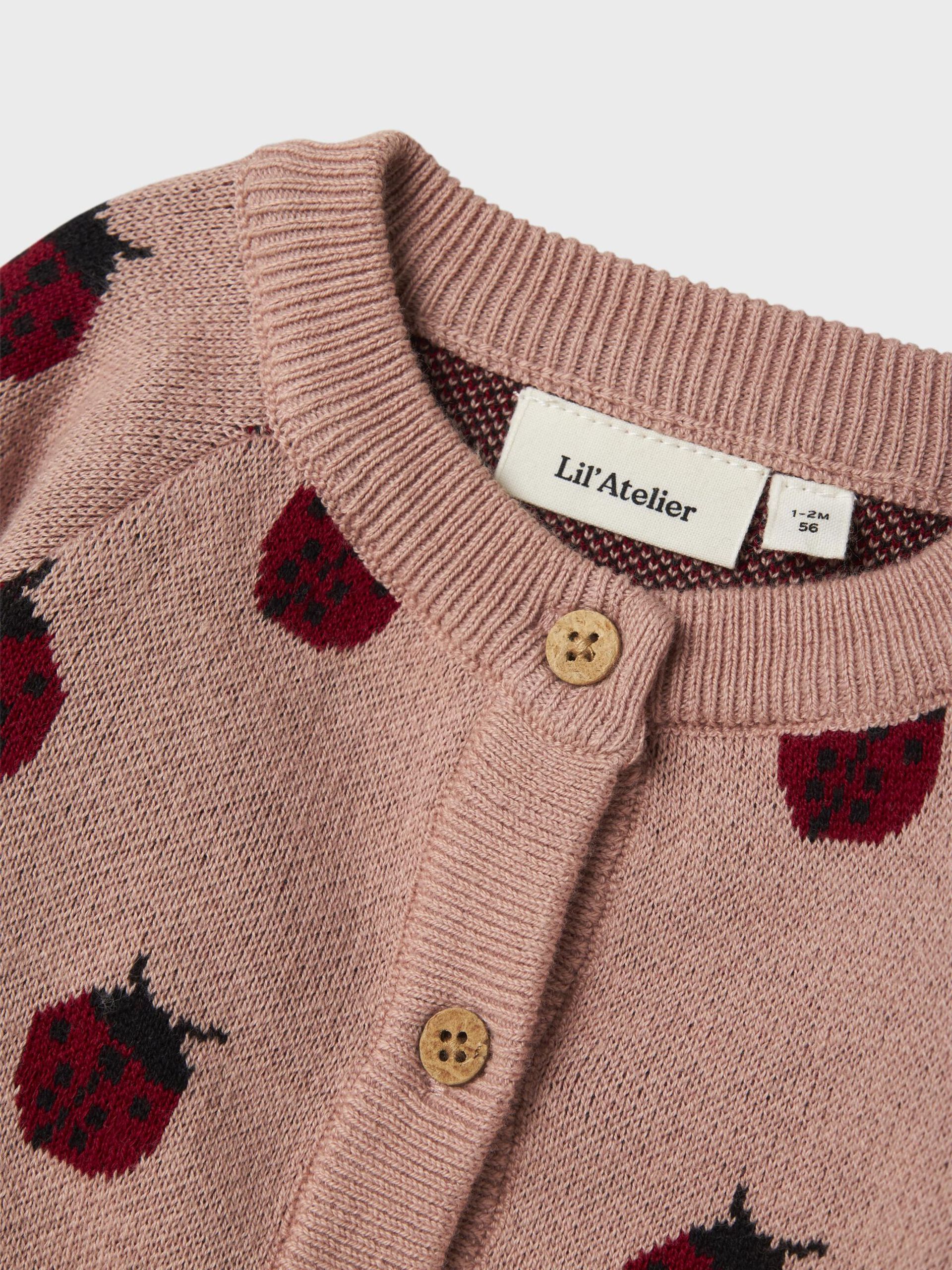 Carousel image - REGULAR FIT -MALLINEN NEULETAKKI, Misty Rose | 5