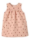 Product image thumbnail - CORDUROY SPENCER DRESS, Cameo Rose | 4