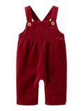 Product image thumbnail - ORGANIC COTTON OVERALLS, Red Dahlia | 6