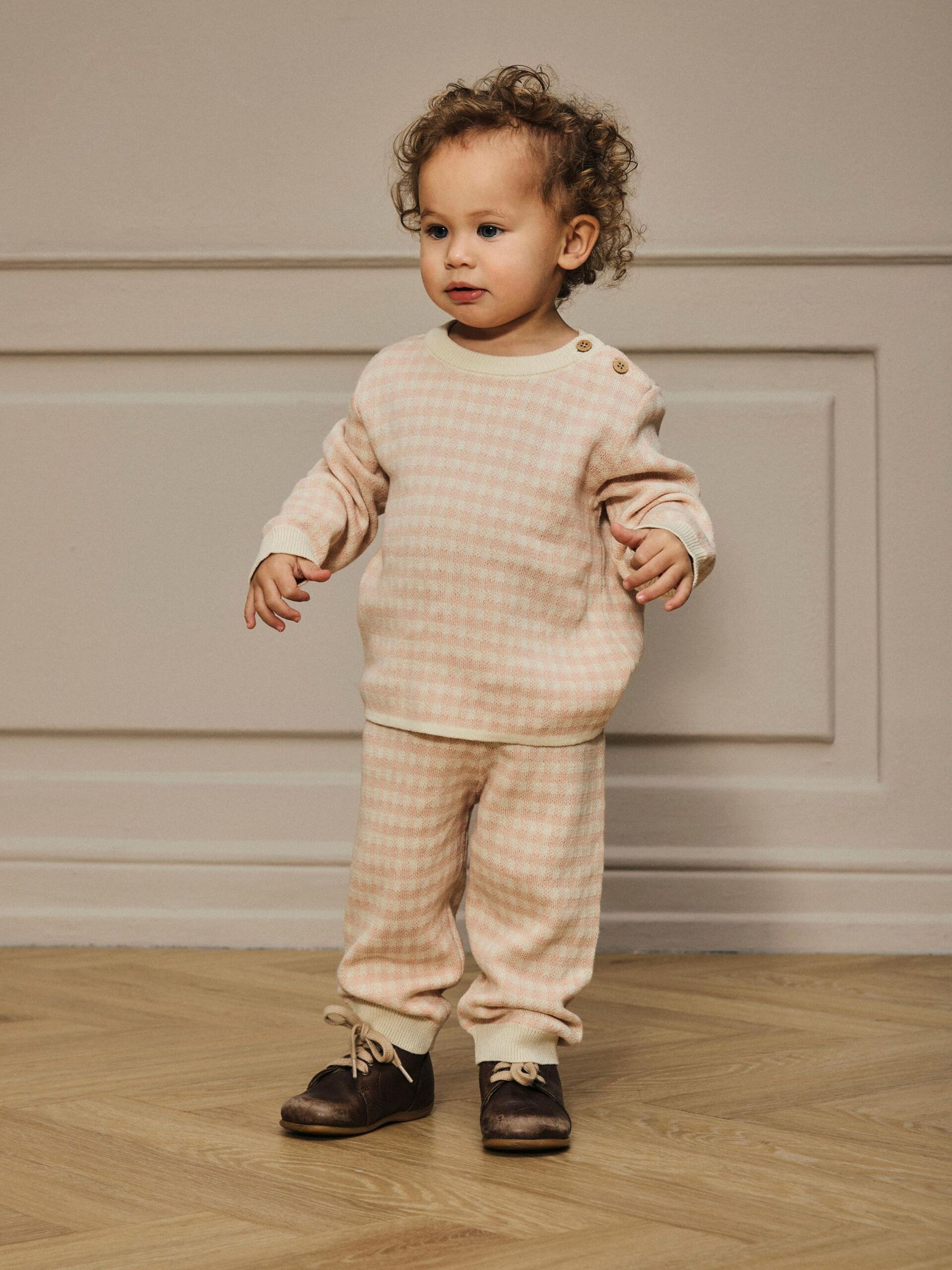 Carousel image - EN MAILLE PANTALON, Cameo Rose | 3