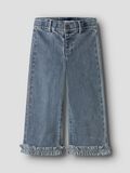 Product image thumbnail - WIDE LEG JEANS, Medium Blue Denim | 1